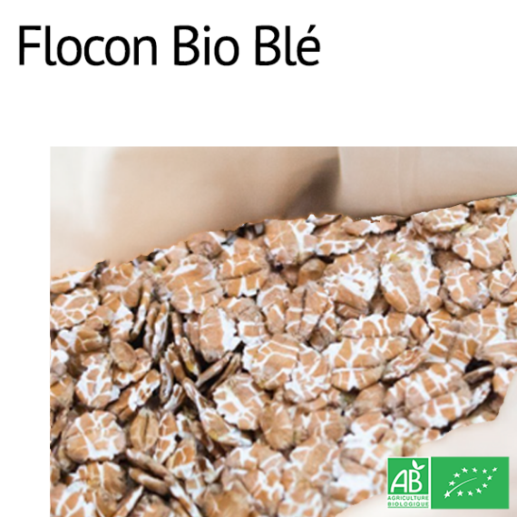 Flocon Bio Blé - 100g