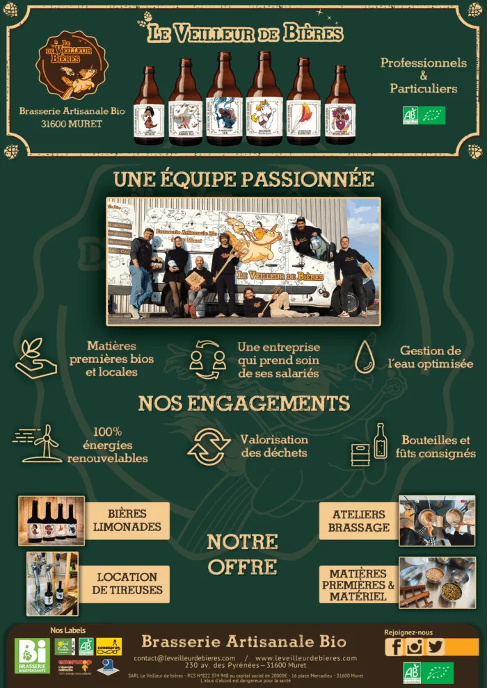 Plaquette - Le Veilleur de bières